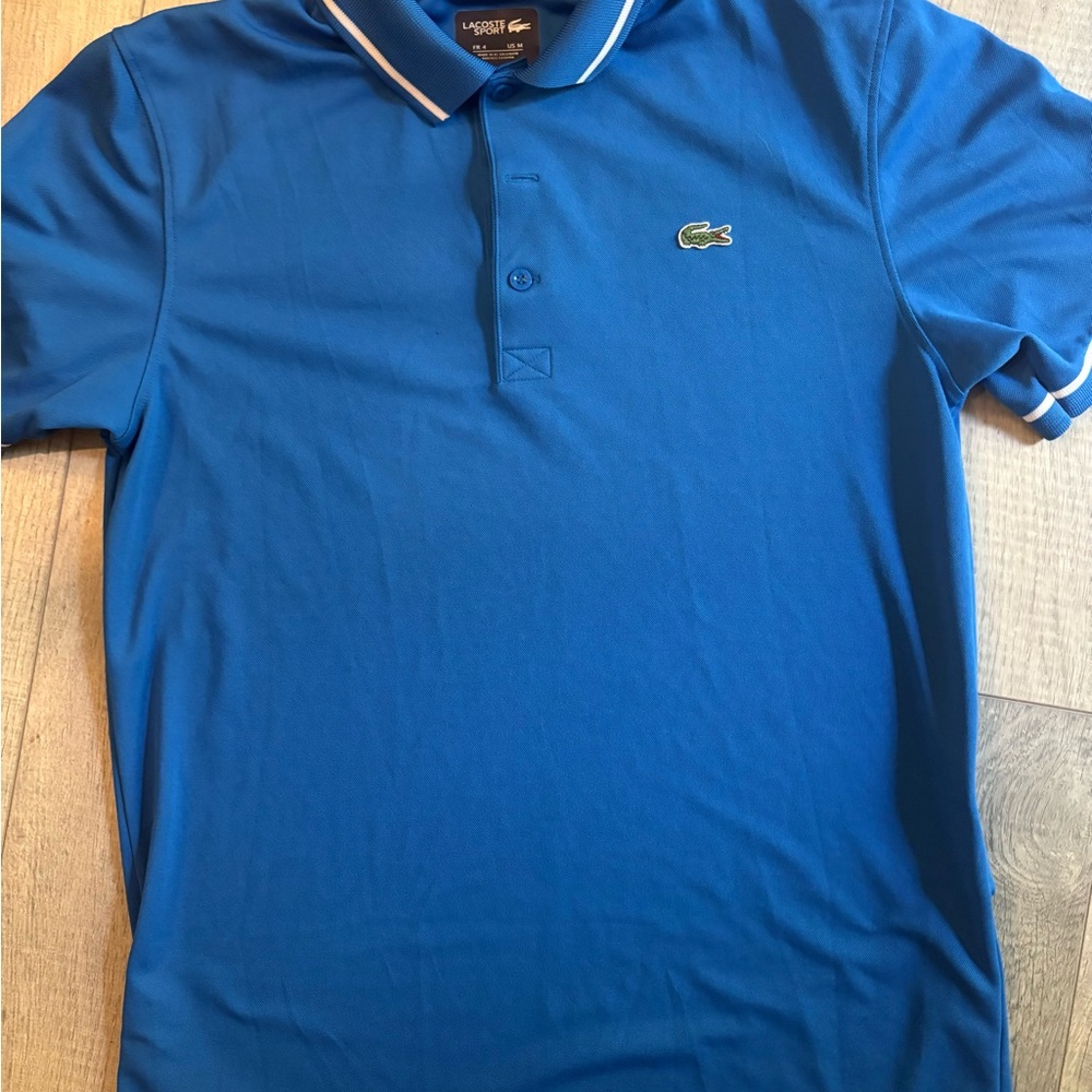 Lacoste Men's Vibrant Blue Polo Shirt